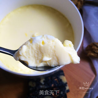 牛奶蒸蛋的做法步骤:8