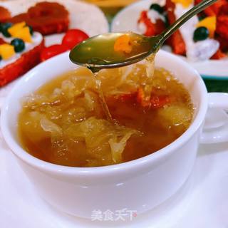 燕窝银耳枸杞羹的做法步骤:11