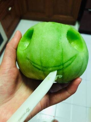 青蛙?水果盅的做法步骤:8