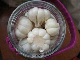 冰糖蜂蜜糖蒜的做法步骤:12