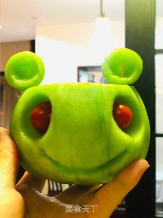 青蛙?水果盅的做法步骤:16
