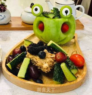 青蛙?水果盅的做法步骤:18