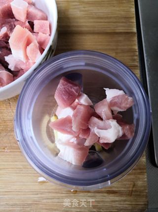 梅菜肉饼的做法步骤:4