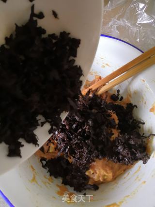 梅菜肉饼的做法步骤:7