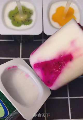 【自制酸奶雪糕】酸奶这样做,隔壁小孩又不走了~的做法步骤:7