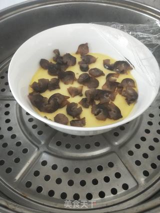 海参鸡蛋羹的做法步骤:7