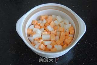 红薯雪梨糖水的做法步骤:4