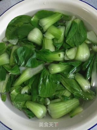 干豆腐炒油菜的做法步骤:4