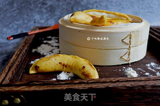 仿真香蕉馒头的做法步骤:10