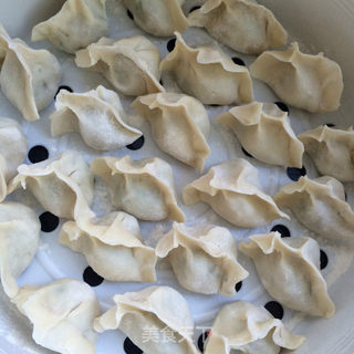 芹菜煎饺的做法步骤:5