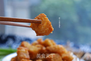 自制鱼豆腐的做法步骤:13