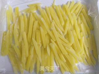 儿童爱心土豆薯条的做法步骤:12