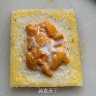 芒果酸奶吐司的做法步骤：3