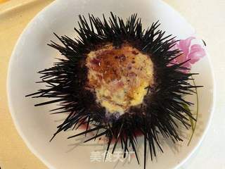 海胆蒸蛋的做法步骤:6