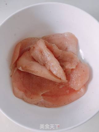 健康无油烤鸡排的做法步骤：1