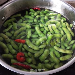 盐水毛豆的做法步骤:6