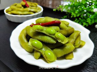 盐水毛豆的做法步骤:8