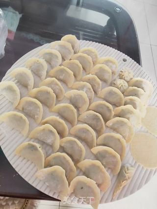 山芹菜牛肉饺子的做法步骤:7