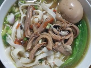 猪肚鸡蛋面的做法步骤:6