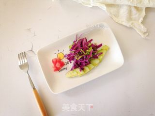 轻拌蔬菜的做法步骤:6