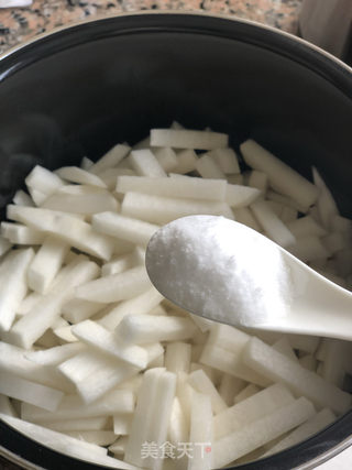 爽口脆萝卜的做法步骤:3