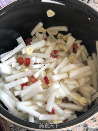 爽口脆萝卜的做法步骤:5