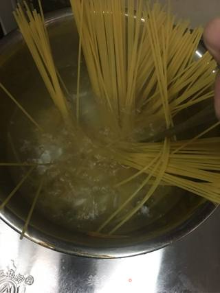 黑椒牛肉意大利面的做法步骤:6