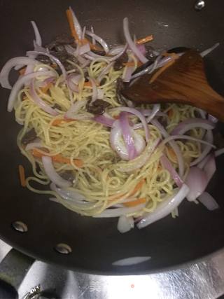 黑椒牛肉意大利面的做法步骤:12