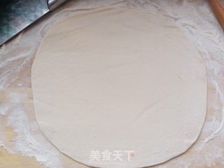 烙发面葱花饼的做法步骤:6