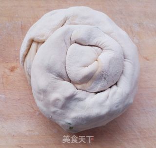 烙发面葱花饼的做法步骤:13