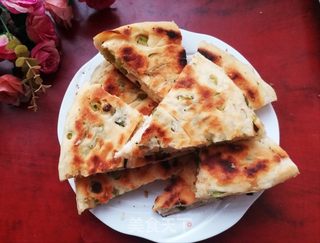 烙发面葱花饼的做法步骤:22