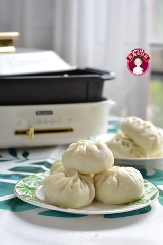 鸡蛋茴香包子的做法步骤:14