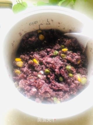 蛋包鸡肉五彩杂粮饭的做法步骤:13