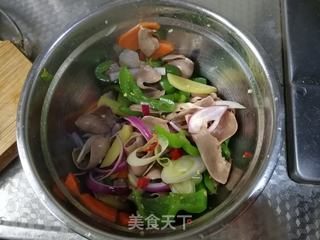 凉拌腰片的做法步骤:16