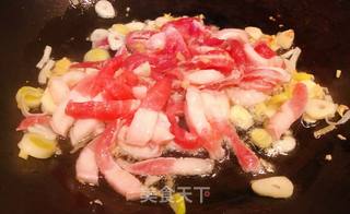 茄子胡萝卜炒面的做法步骤:6