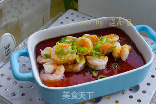 虾仁蒸蛋的做法步骤:12