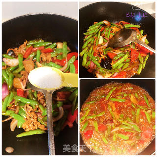 豆角焖面的做法步骤:6