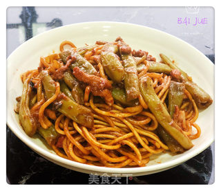 豆角焖面的做法步骤:11