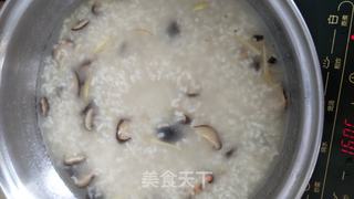 香菇生菜牛肉粥的做法步骤：8