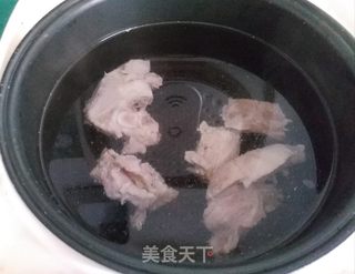 花生咸骨粥的做法步骤:7
