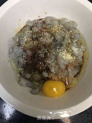 韭菜虾仁肉馅包子的做法步骤:8