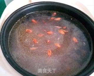 花生咸骨粥的做法步骤:8