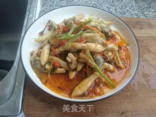 辣炒蛏子的做法步骤:15
