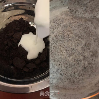 奥利奥冰棍的做法步骤：2