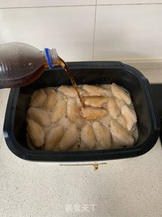 可乐鸡翅的做法步骤:4