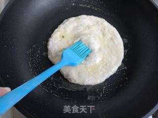 发面韭菜鹅蛋馅饼的做法步骤:20