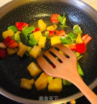 菠萝咕噜鱼的做法步骤:11