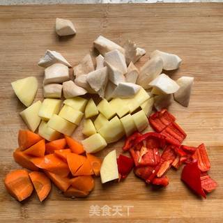 香烤什锦蔬菜的做法步骤:2