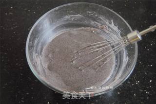 黑米抹茶慕斯蛋糕的做法步骤:4