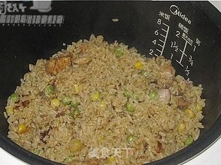 栗子鸡肉饭的做法步骤:4